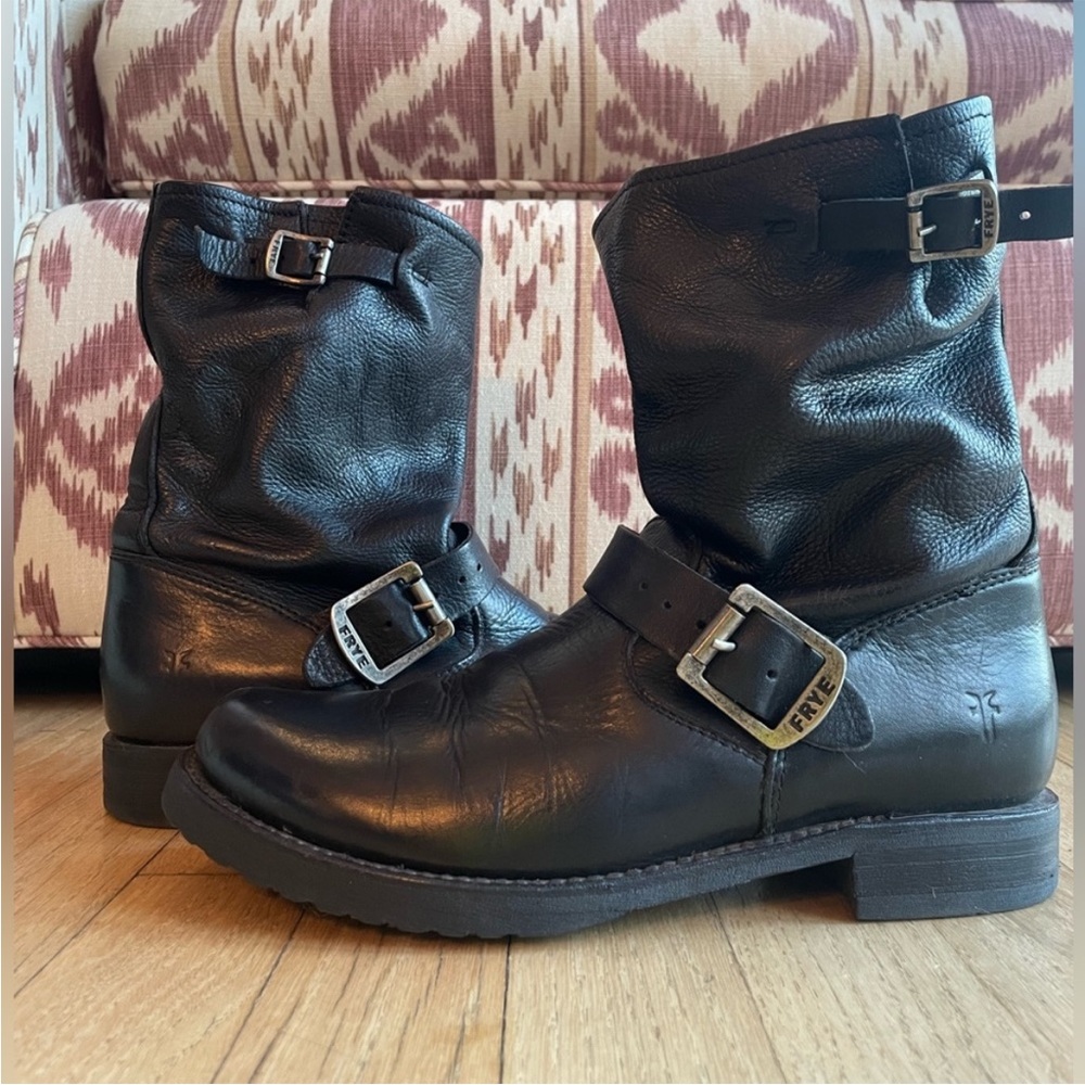 Frye Moto Boots